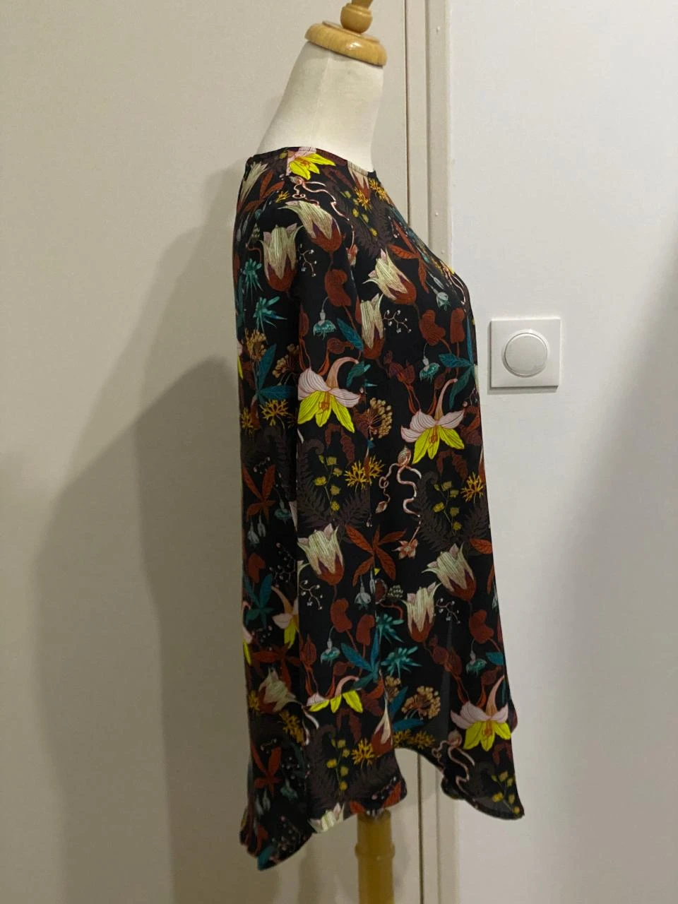 👚 Tunique fluide H&M - Imprimé botanique unique - Taille 34 (XS) 👚 – photo 5